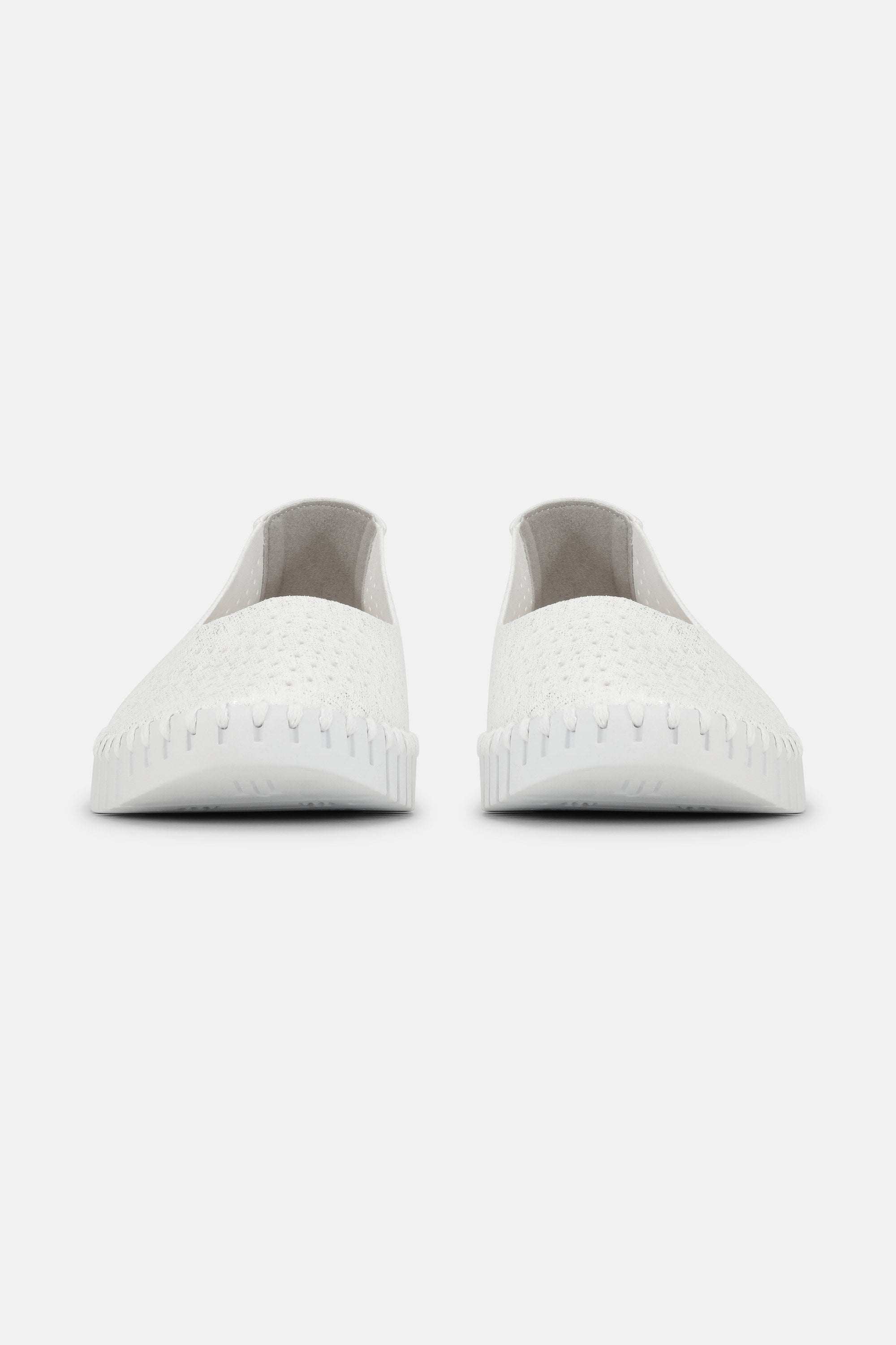 Tulip Sko Glitter - White White